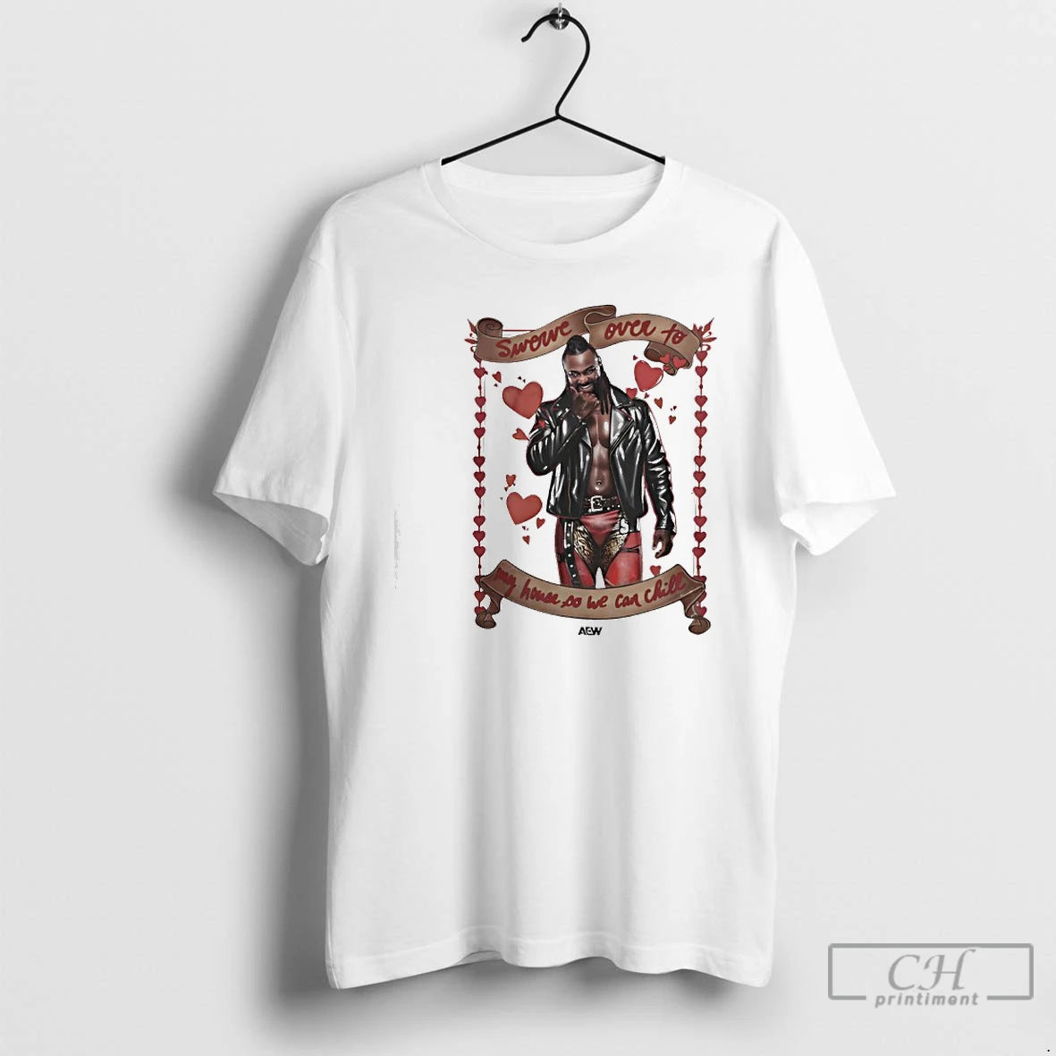 Swerve Strickland Aew Swerve Over My House So We Can Chill T-Shirts, Hoodie, Sweatshirt
