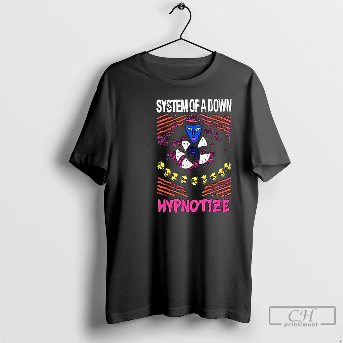 Premium System Of A Down Hypnotize Circle Black T-Shirts, Hoodie, Sweatshirt | PopFlextees.com