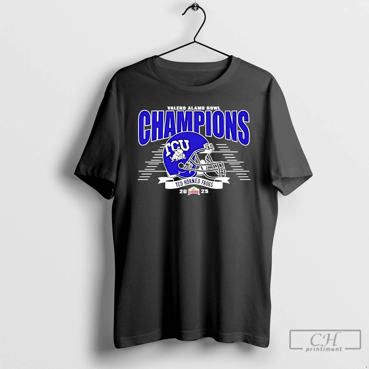 Premium Tcu Horned Frogs Football 2025 Valero Alamo Bowl Champions Classic T-Shirts, Hoodie, Sweatshirt | PopFlextees.com