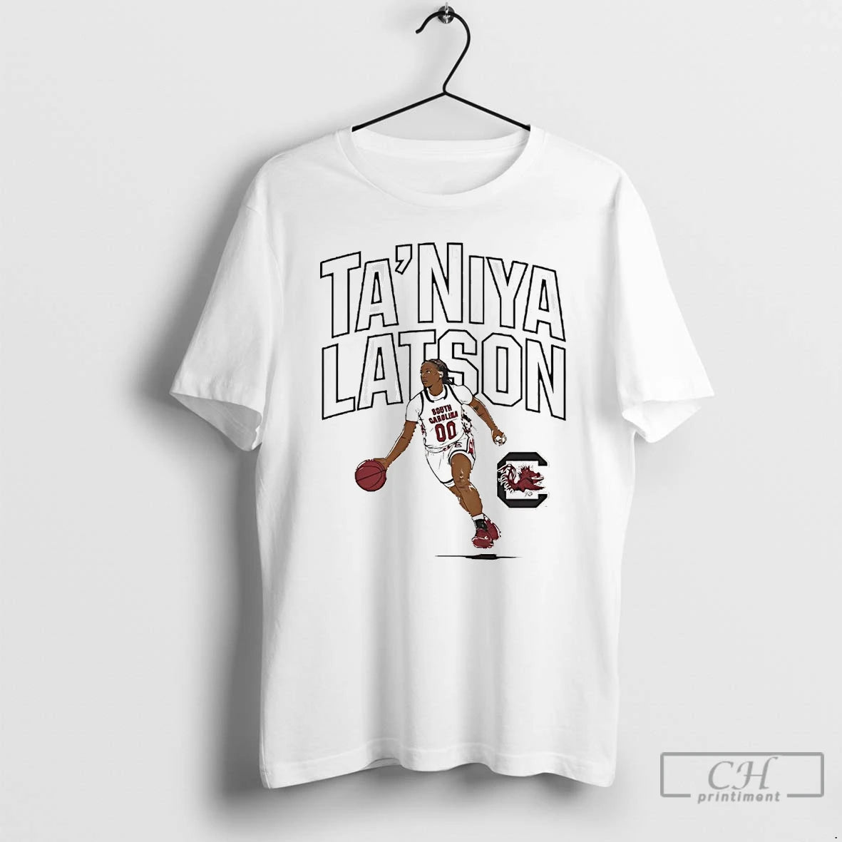 Premium Taniya Latson Dribble South Carolina Gamecocks T-Shirts, Hoodie, Sweatshirt | PopFlextees.com