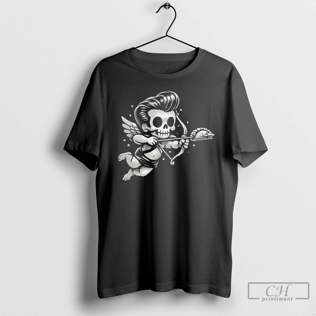 Premium Tacos Never Broke My Heart Cupid T-Shirts, Hoodie, Sweatshirt | PopFlextees.com