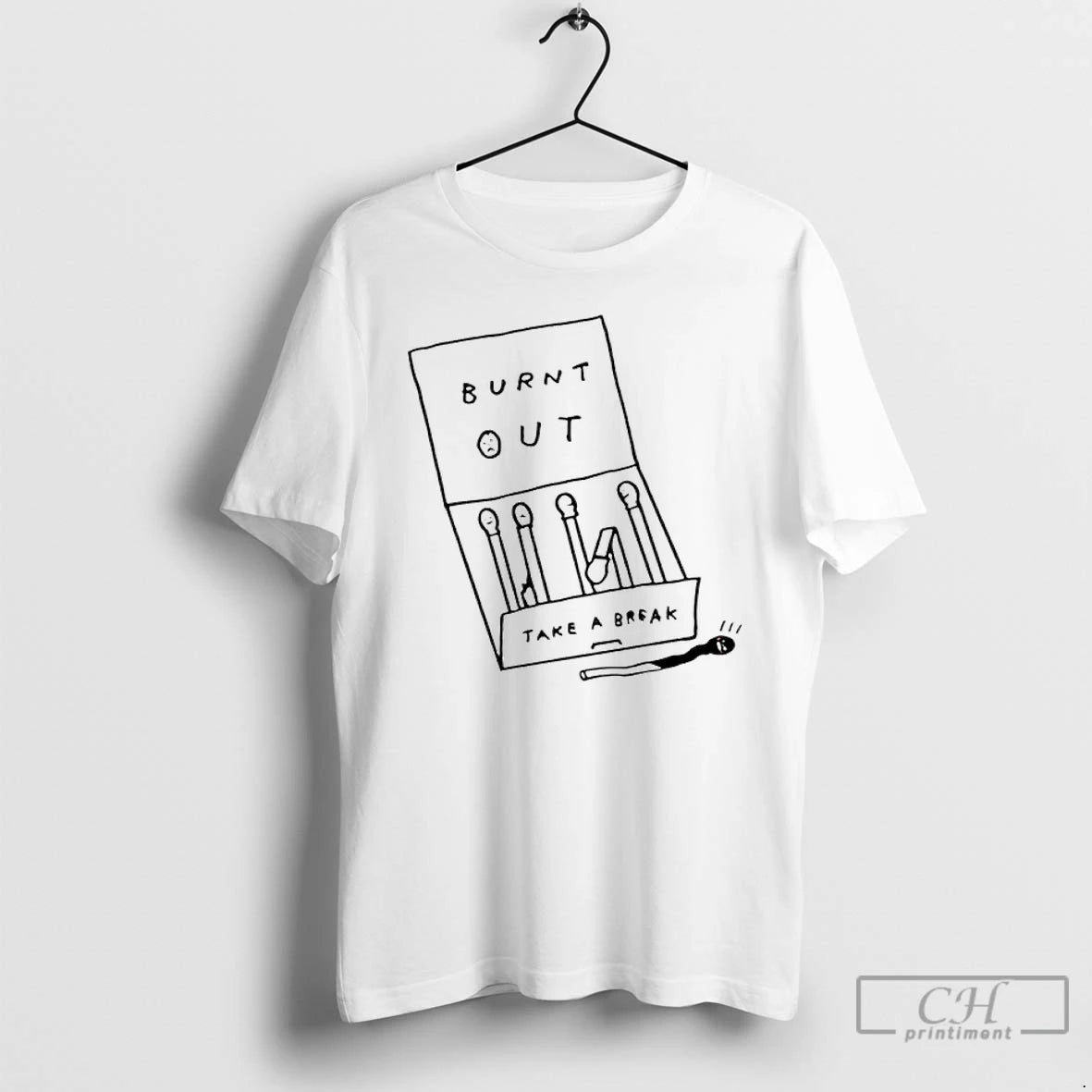 Premium Take A Break Burnt Out Meme T-Shirts, Hoodie, Sweatshirt | PopFlextees.com