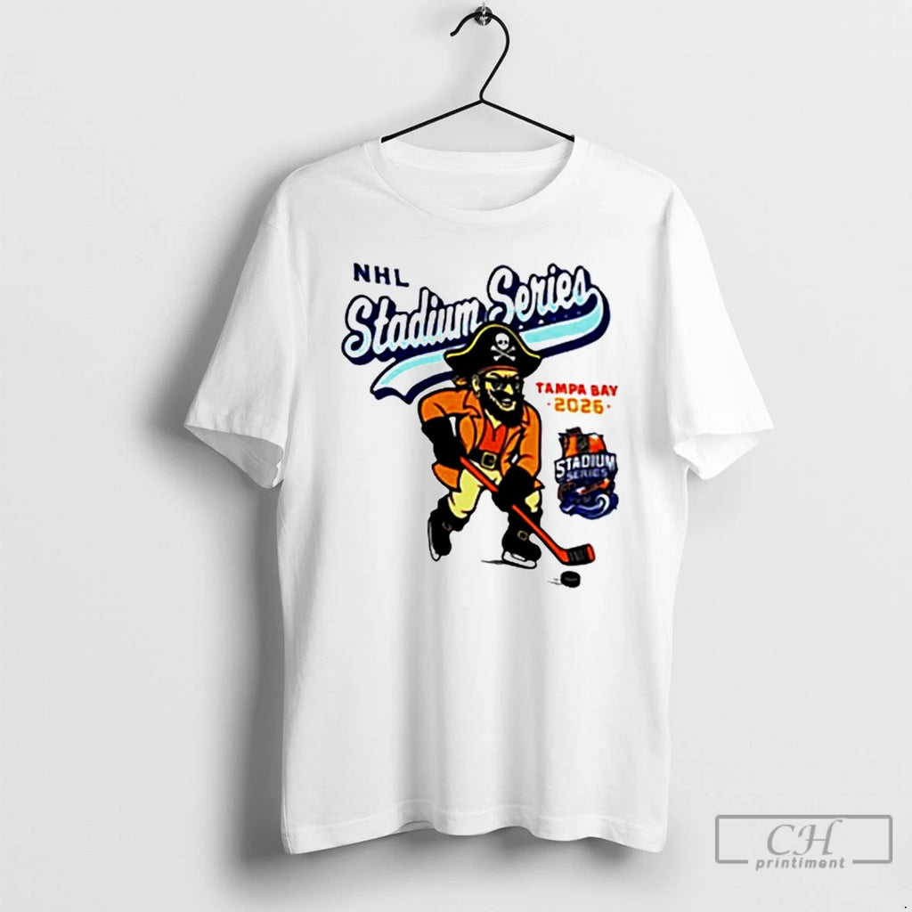 Premium Tampa Bay 2026 Nhl Stadium Series Logo T-Shirts, Hoodie, Sweatshirt | PopFlextees.com