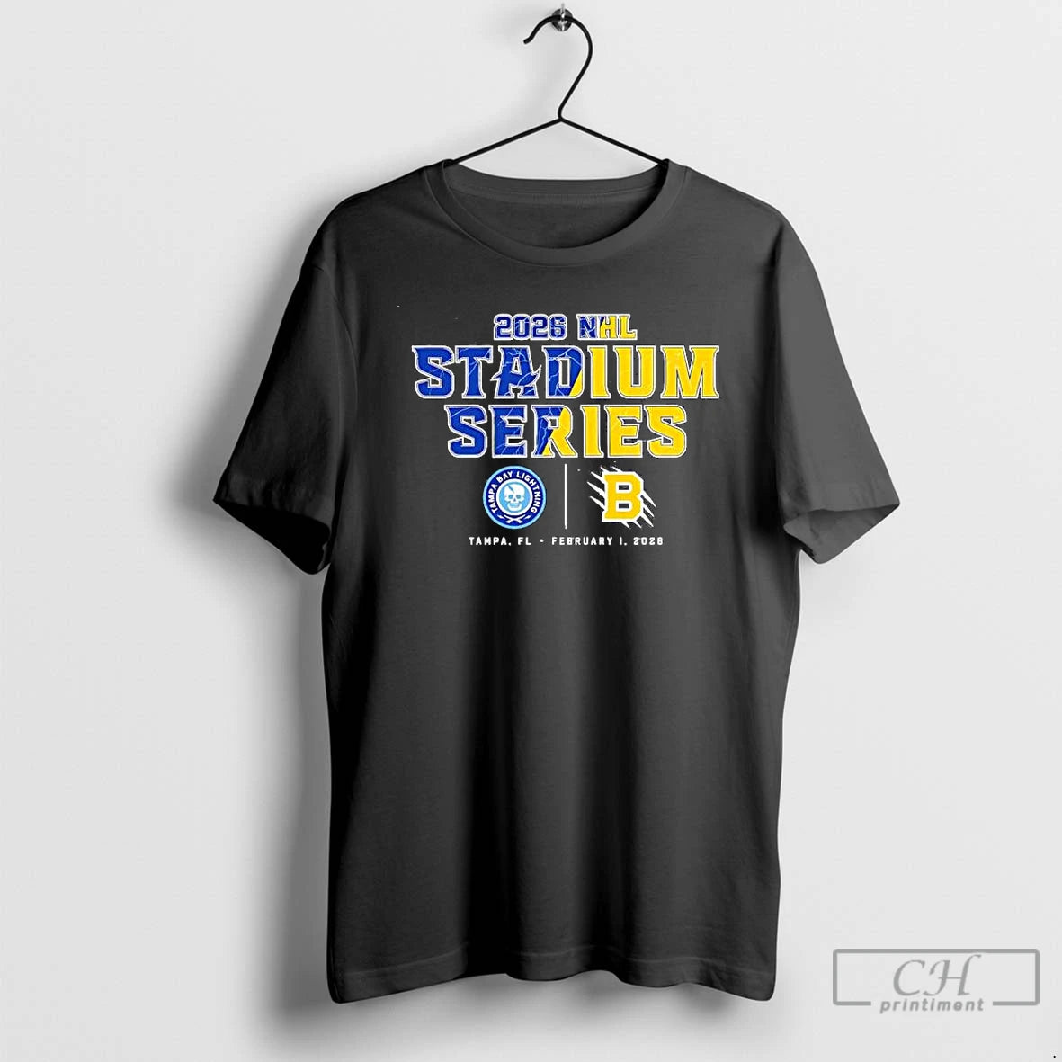 Premium Tampa Bay Lightning 2026 Stadium Series Match Up T-Shirts, Hoodie, Sweatshirt | PopFlextees.com