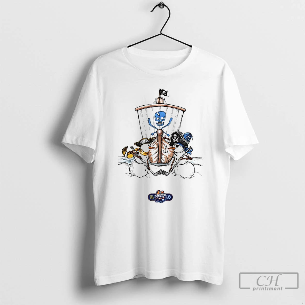 Premium Tampa Bay Lightning Vs Boston Bruins 2026 Nhl Stadium Series Snowman T Shirts Sweater Hoodie, Sweatshirt