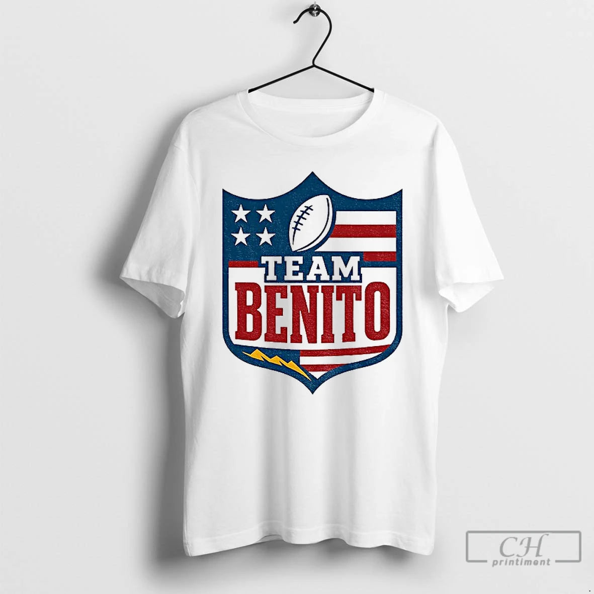 Premium Team Benito Funny Football Logo Bad Bunny T-Shirts, Hoodie, Sweatshirt | PopFlextees.com