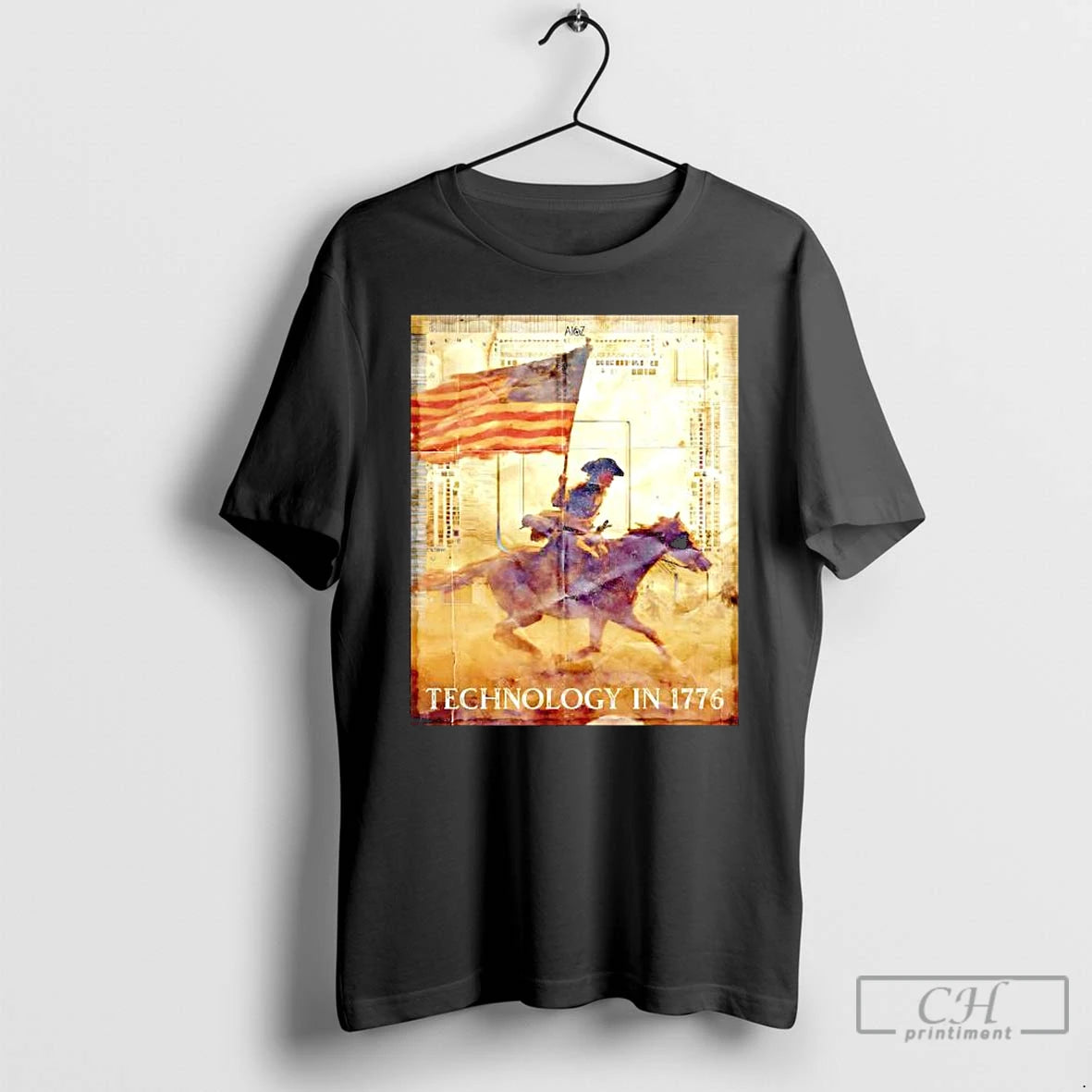 Premium Technology In 1776 Christian Keil T-Shirts, Hoodie, Sweatshirt | PopFlextees.com