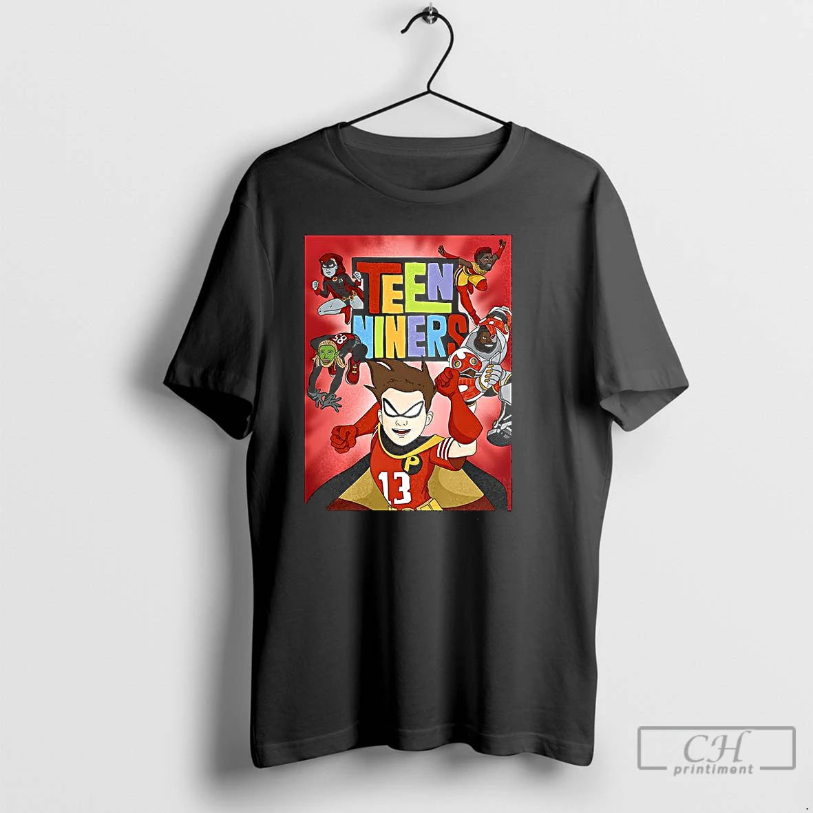 Premium Teen Niners The Titans T-Shirts, Hoodie, Sweatshirt | PopFlextees.com