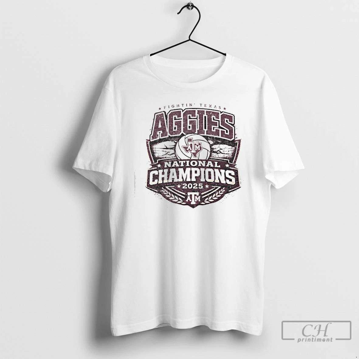 Premium Texas Am Aggies 2025 National Champions Volleyball T-Shirts, Hoodie, Sweatshirt | PopFlextees.com