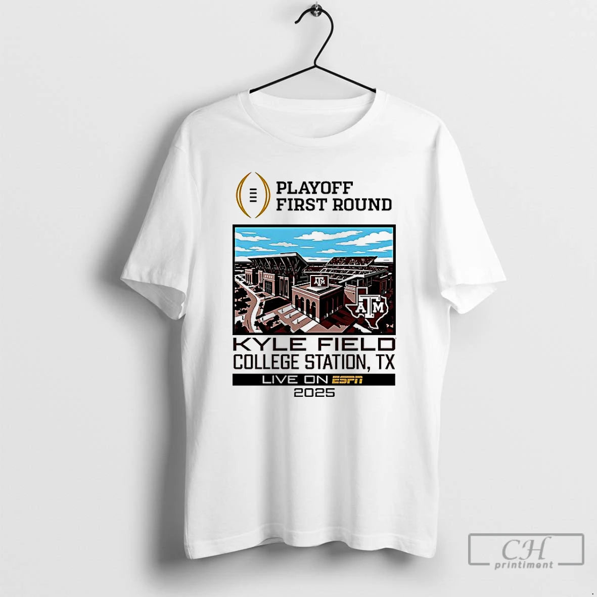 Premium Texas Am Aggies Ncaa Cfp 2025 First Round Live From Kyle Field Stadium T-Shirts, Hoodie, Sweatshirt | PopFlextees.com