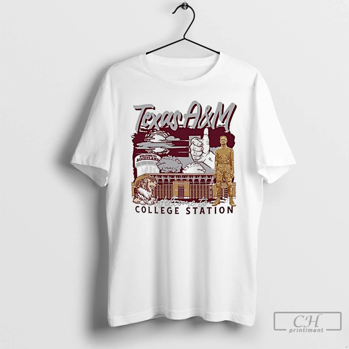 Premium Texas Am Aggies Welcome To Aggieland College Station T-Shirts, Hoodie, Sweatshirt | PopFlextees.com