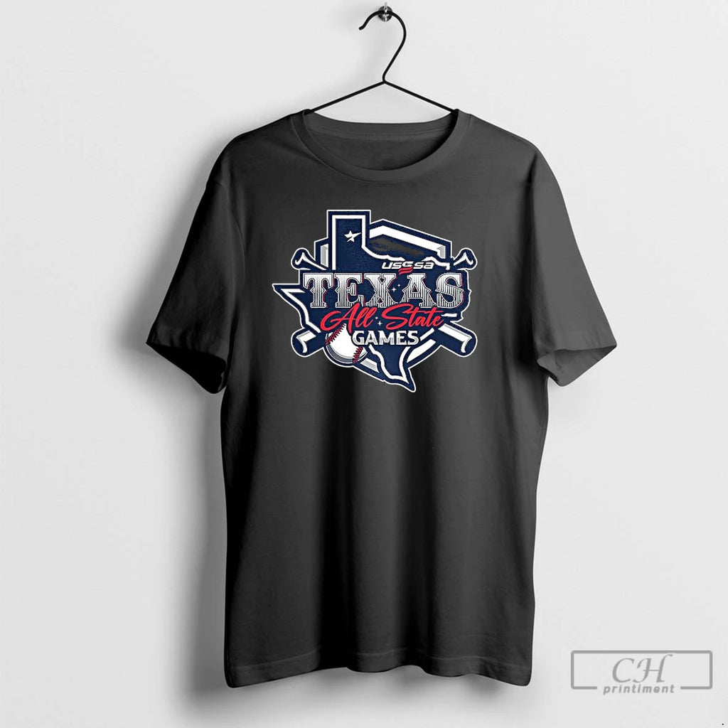 Premium Texas All State Games 2025 Usssa Logo T-Shirts, Hoodie, Sweatshirt | PopFlextees.com