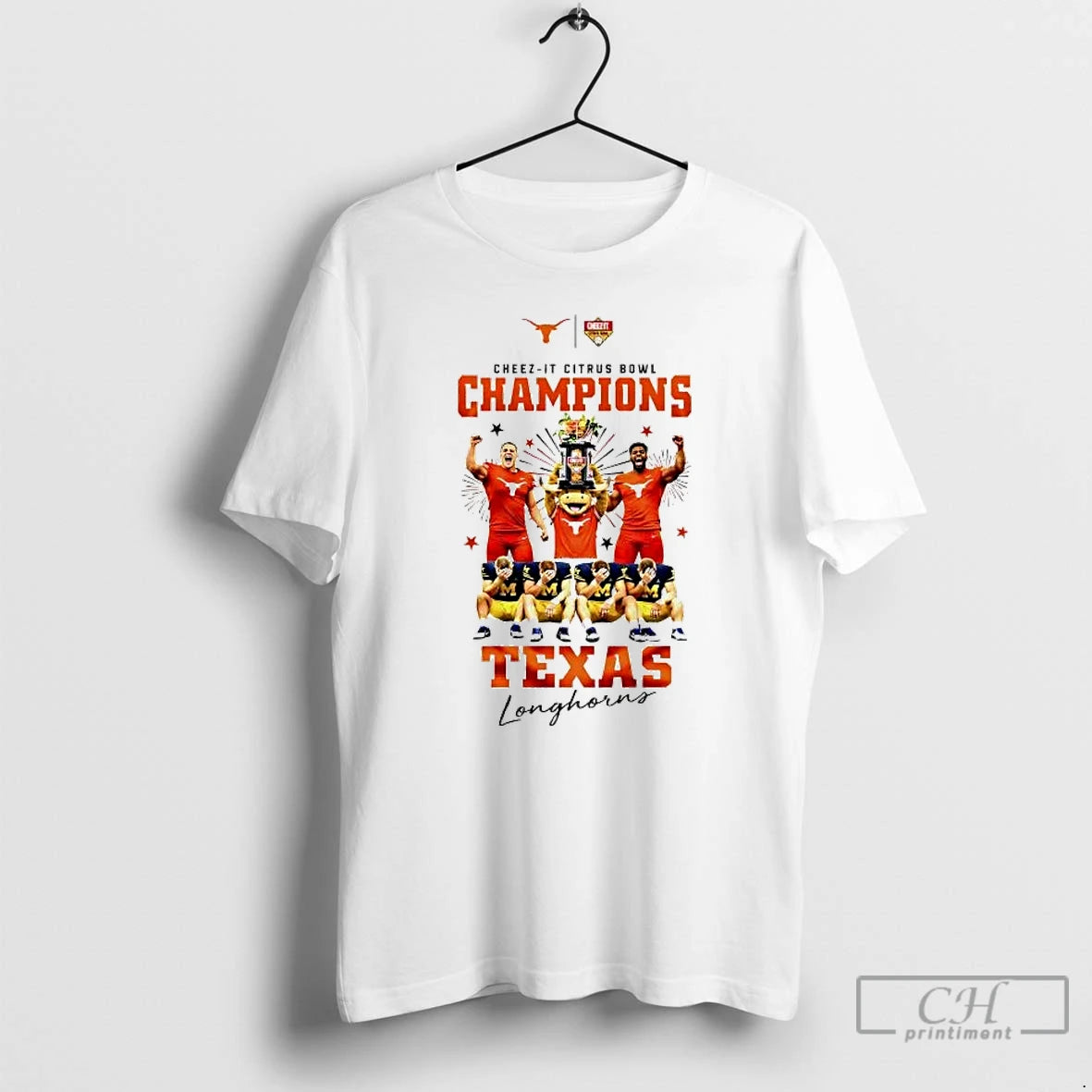 Premium Texas Longhorns 2025 Citrus Bowl Champions Players Trophy T-Shirts, Hoodie, Sweatshirt | PopFlextees.com