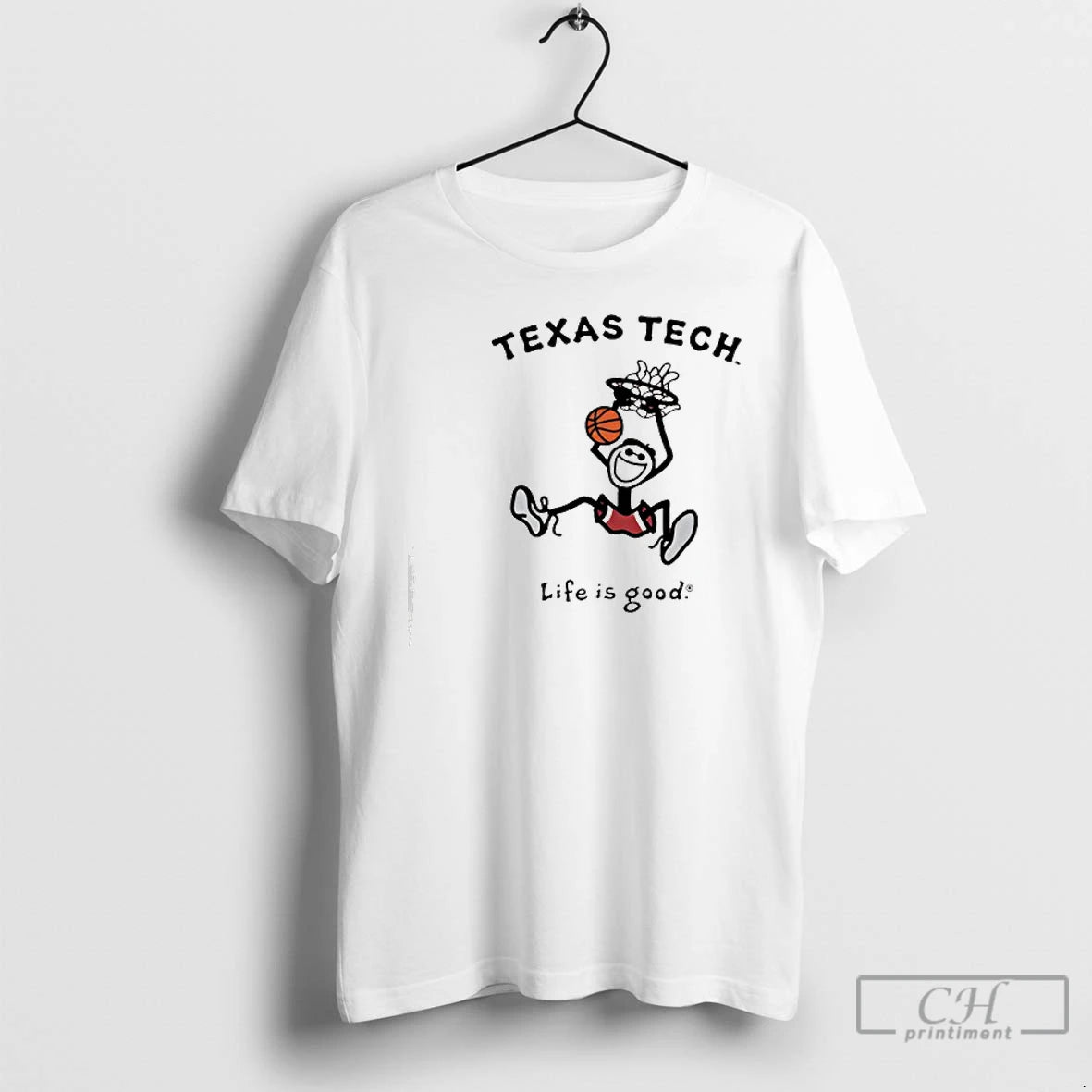 Premium Texas Tech Lig Jake Dunk Life Is Good T-Shirts, Hoodie, Sweatshirt | PopFlextees.com