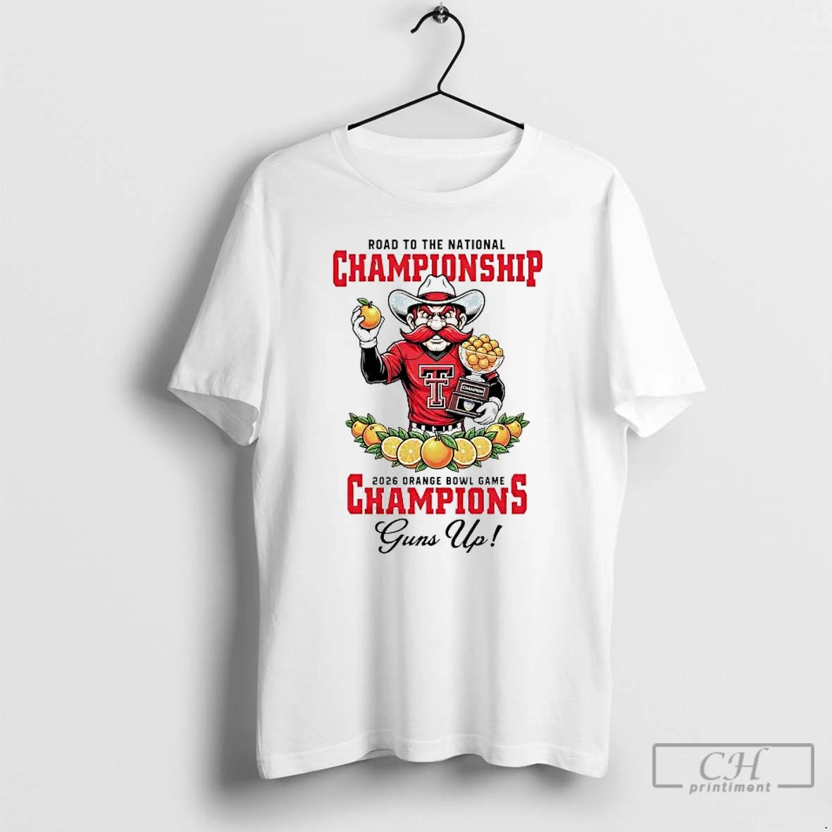 Premium Texas Tech Red Raiders 2026 Road To The Orange Bowl Game Champions T Shirts Hoodie, Sweatshirt | PopFlextees.com