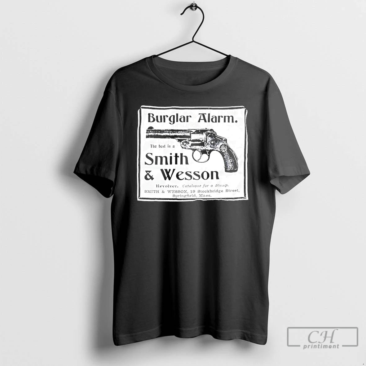Premium Th Best Is A Smith And Wesson Burglar Alarm Firearm Grunge T Shirts Sweater Hoodie, Sweatshirt | PopFlextees.com