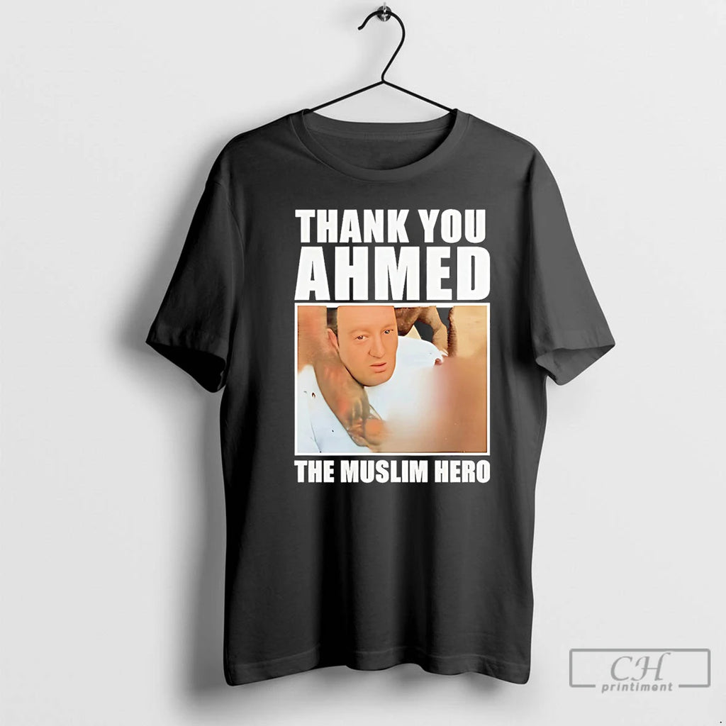 Premium Thank You Ahmed The Muslim Hero T-Shirts, Hoodie, Sweatshirt | PopFlextees.com