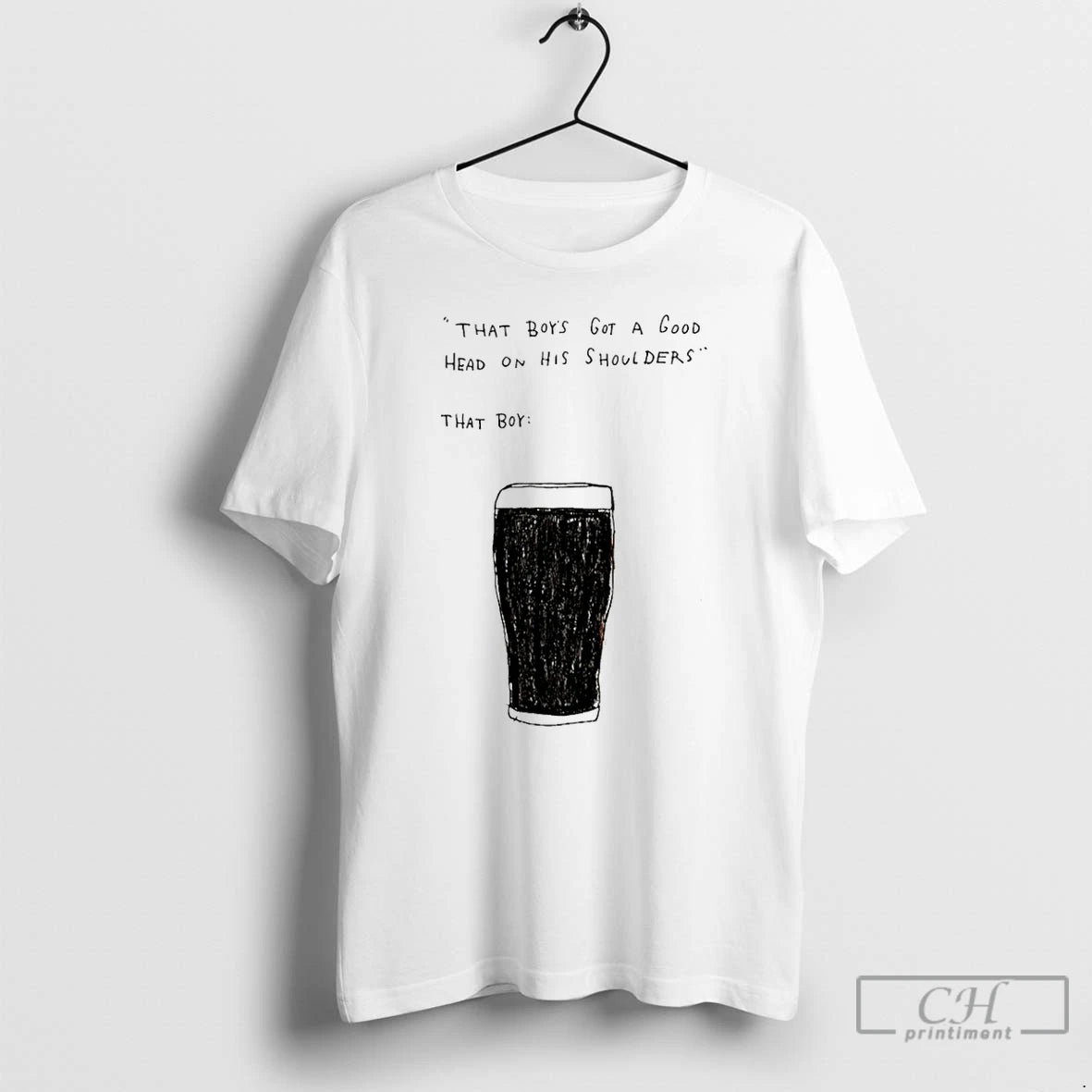 Premium That Boys Got A Good Head On His Shoulders T-Shirts, Hoodie, Sweatshirt | PopFlextees.com