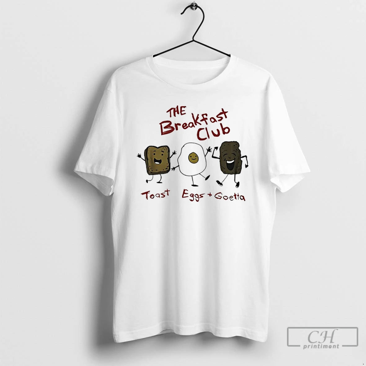 Premium The Breakfast Club Toast Eggs Goetta T-Shirts, Hoodie, Sweatshirt | PopFlextees.com