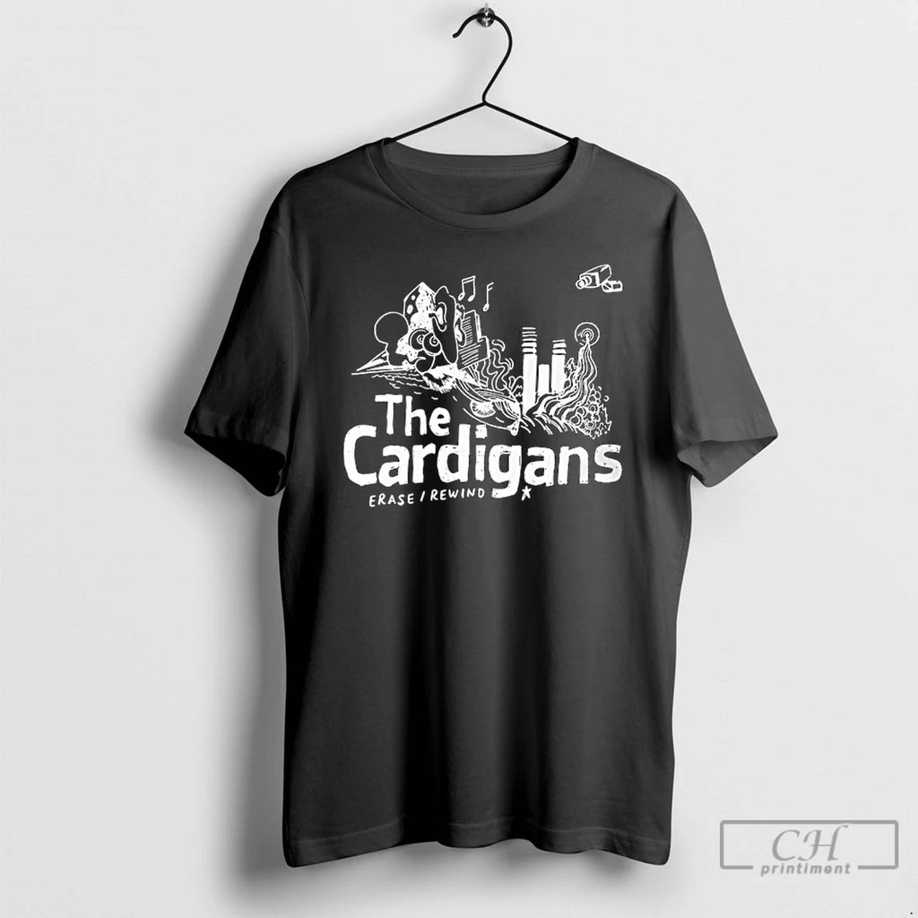 Premium The Cardigans Band Erase Rewind T-Shirts, Hoodie, Sweatshirt | PopFlextees.com