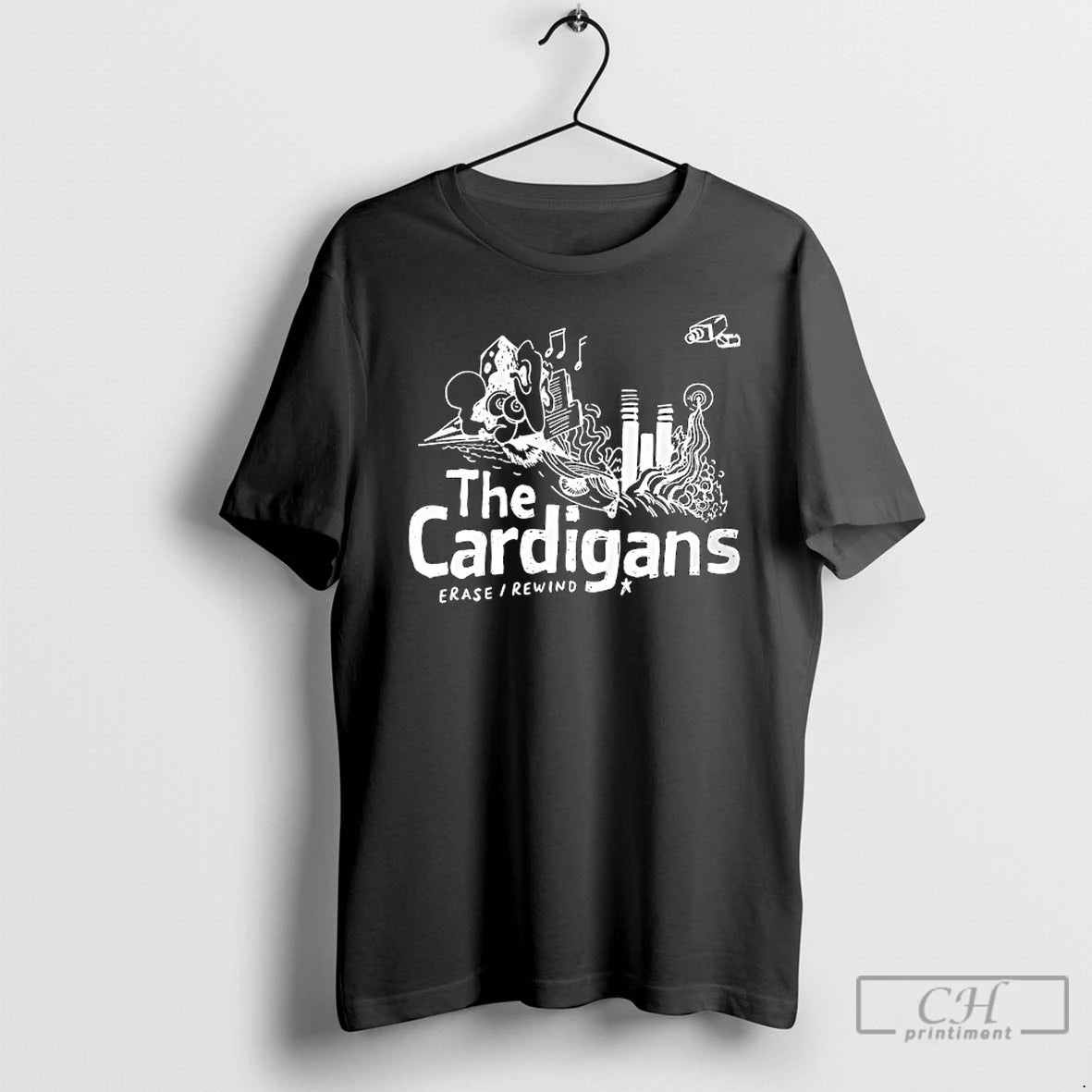 Premium The Cardigans Band Erase Rewind T-Shirts, Hoodie, Sweatshirt | PopFlextees.com