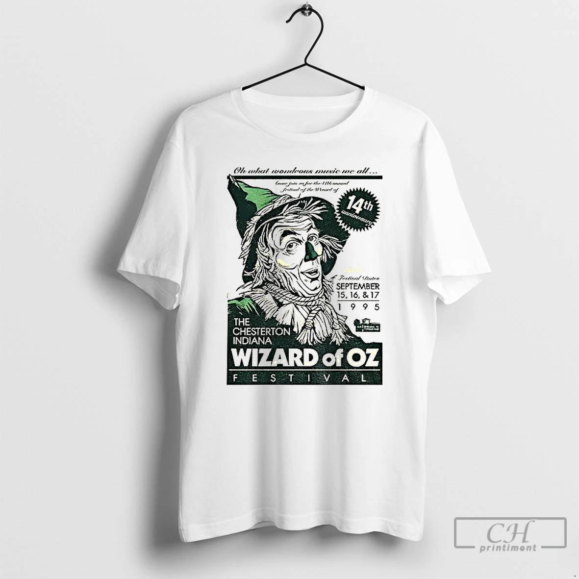 Premium The Chesterton Indiana Wizard Of Oz T-Shirts, Hoodie, Sweatshirt | PopFlextees.com