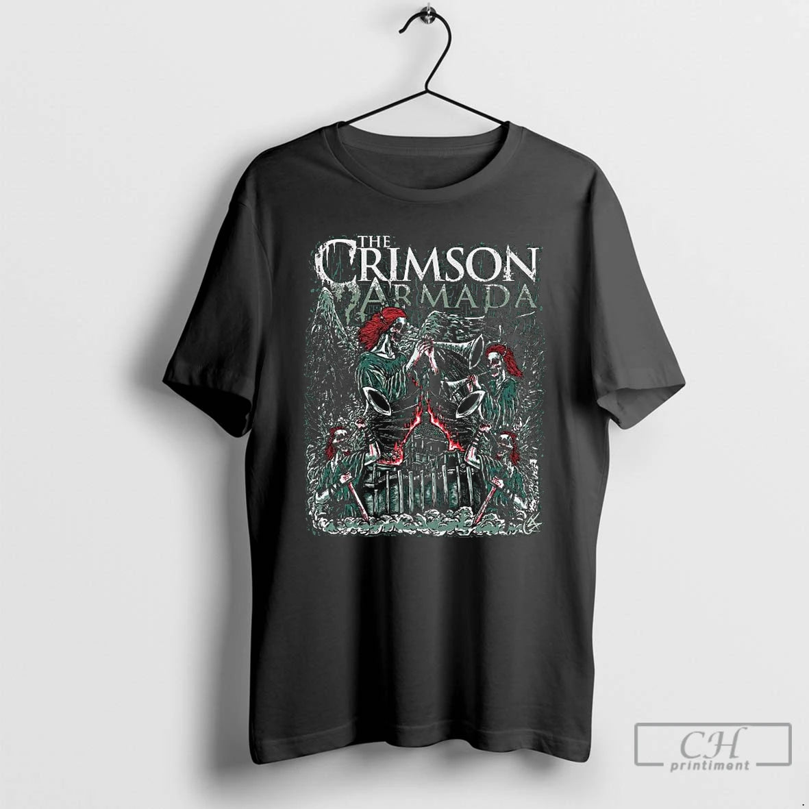 Premium The Crimson Armada Guardians Reanimated T-Shirts, Hoodie, Sweatshirt | PopFlextees.com