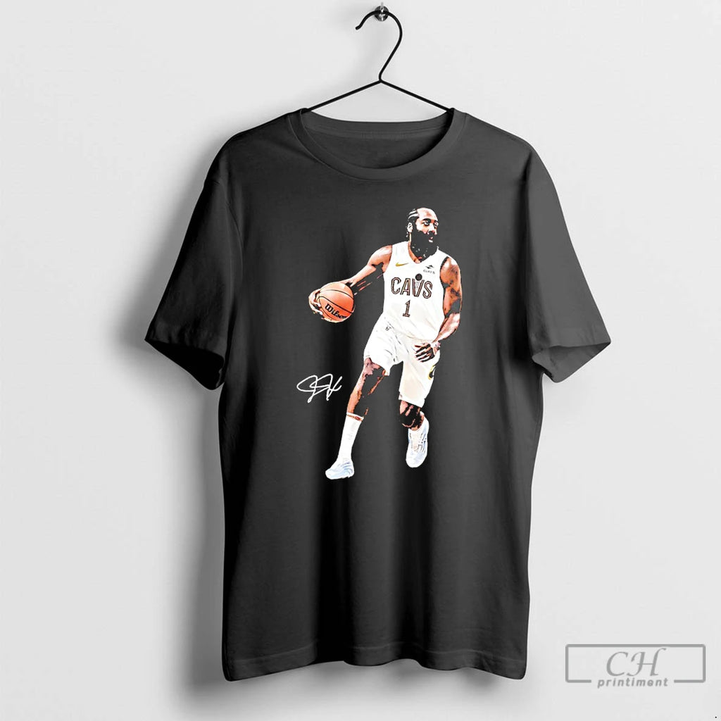 Premium The Debut James Harden Cleveland Cavaliers Signature Graphic T-Shirts, Hoodie, Sweatshirt | PopFlextees.com