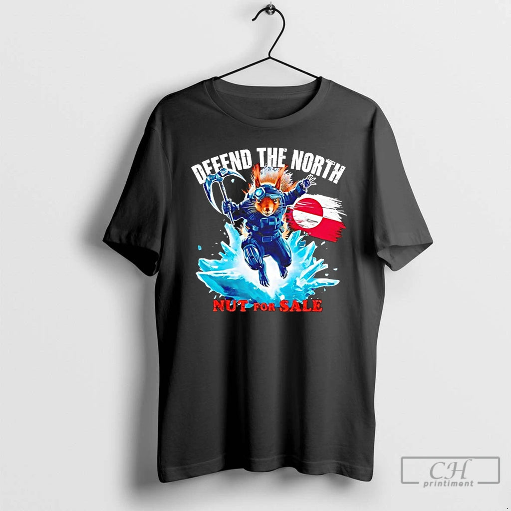 Premium The Frozen Warrior Squirrel Defend The North Nut For Sale Support Greenland T Shirts Hoodie, Sweatshirt
