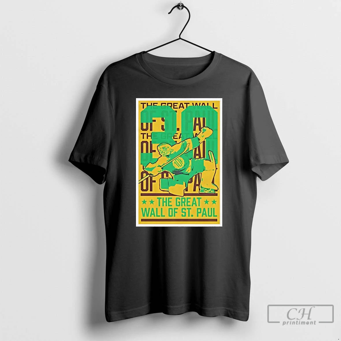 Premium The Great Wall Of St Paul 30 Hockey T-Shirts, Hoodie, Sweatshirt | PopFlextees.com