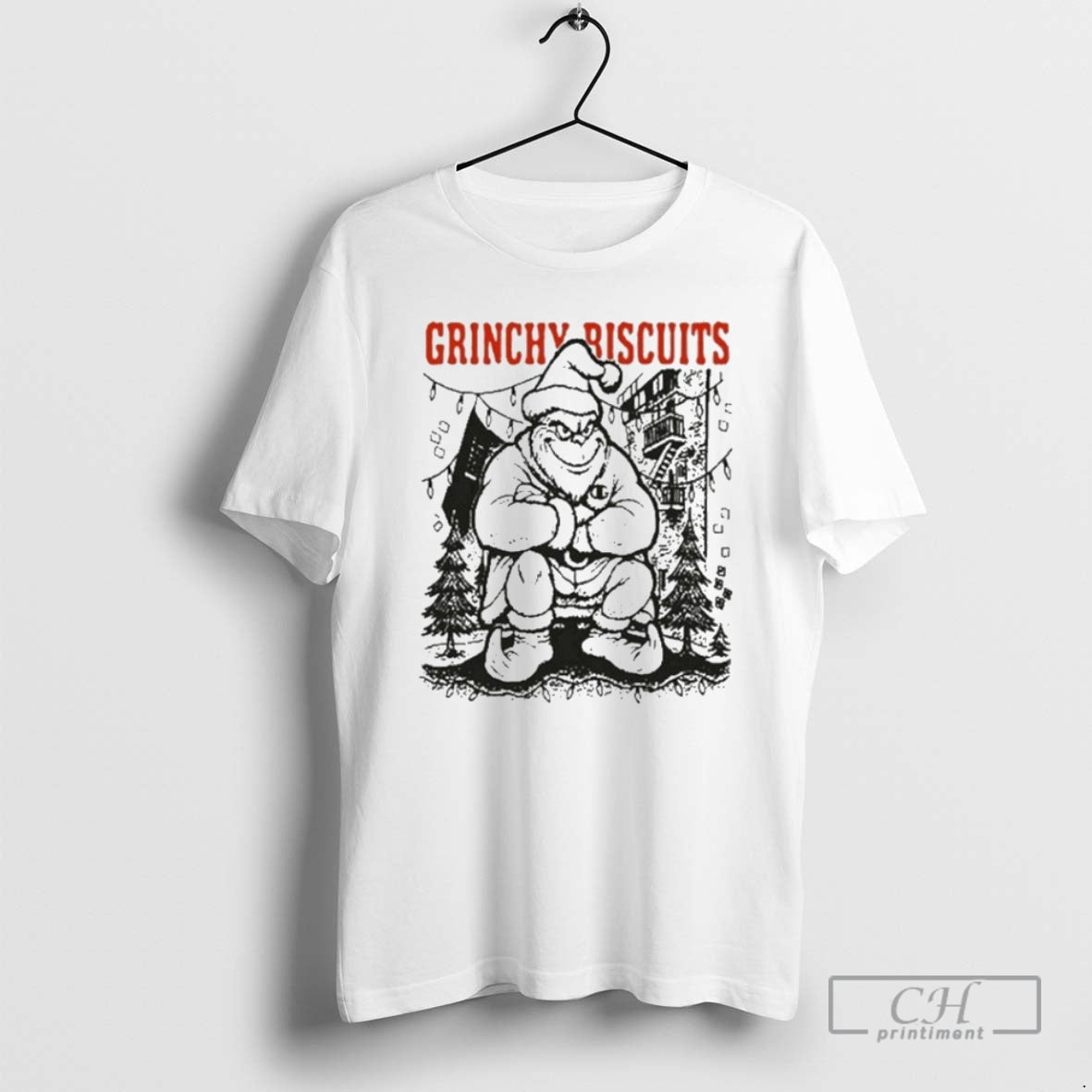 Premium The Grinch Grinchy Riscuits Christmas Shirt Sweater Hoodie, Sweatshirt | PopFlextees.com