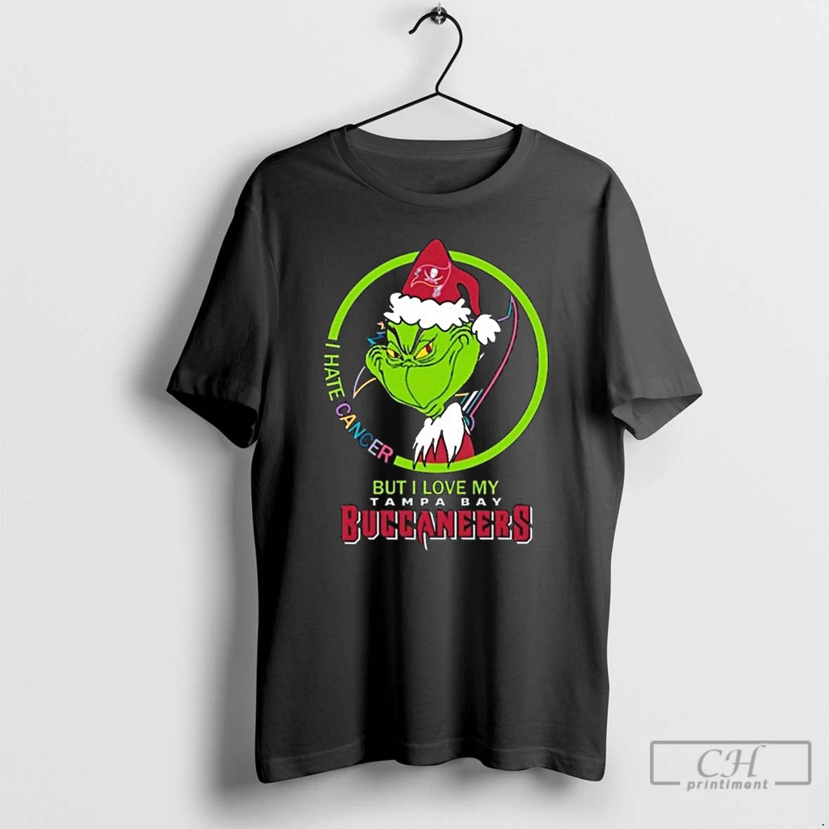 Premium The Grinch I Hate Cancer But I Love My Tampa Bay Buccaneers 2025 T-Shirts, Hoodie, Sweatshirt | PopFlextees.com