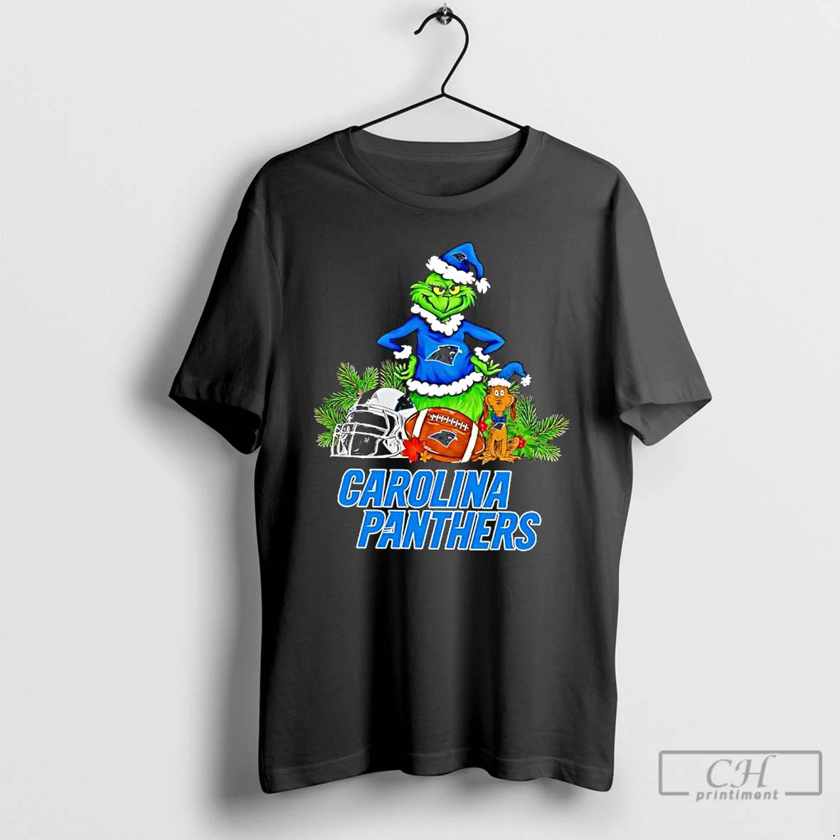 Grinch Max Carolina Panthers Helmet Items T-Shirts, Hoodie, Sweatshirt