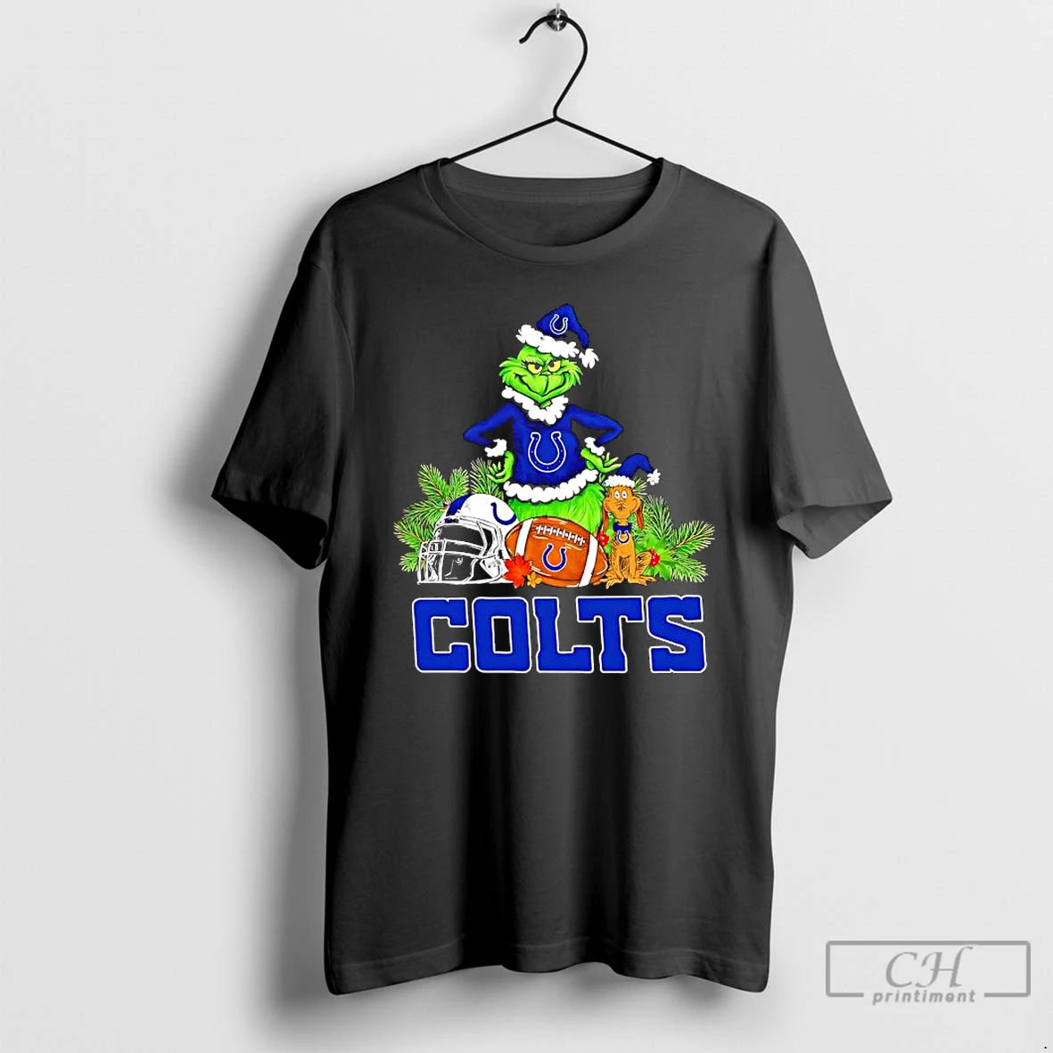 Grinch Max Indianapolis Colts Helmet Items T-Shirts, Hoodie, Sweatshirt