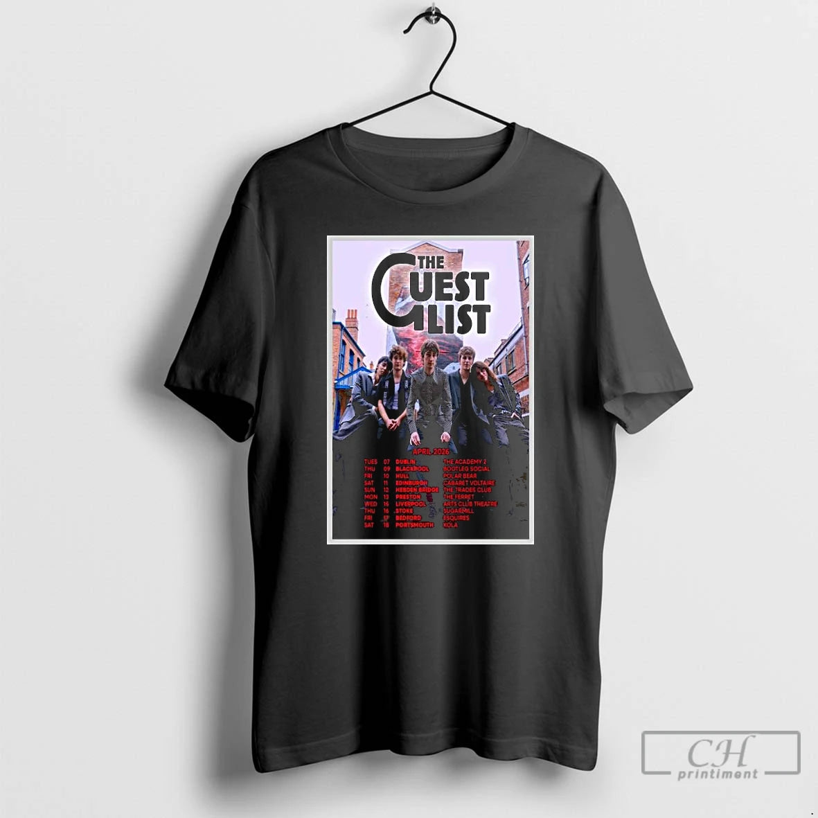 Premium The Guest List April 2026 Show T-Shirts, Hoodie, Sweatshirt | PopFlextees.com