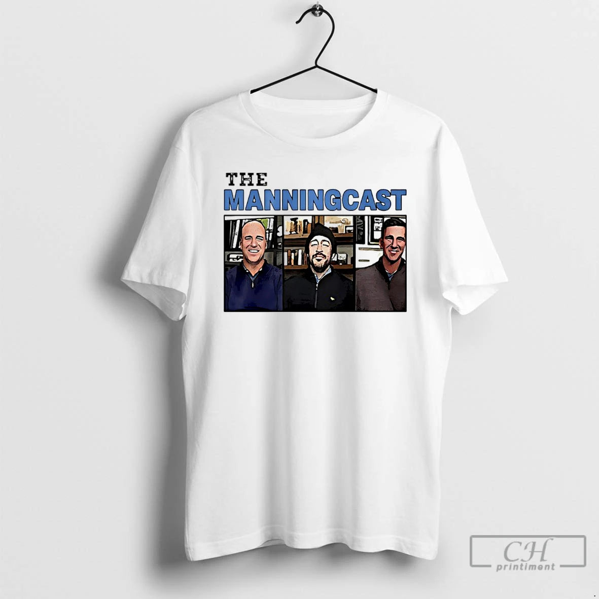 Premium The Manningcast Peyton And Eli Manning T-Shirts, Hoodie, Sweatshirt | PopFlextees.com