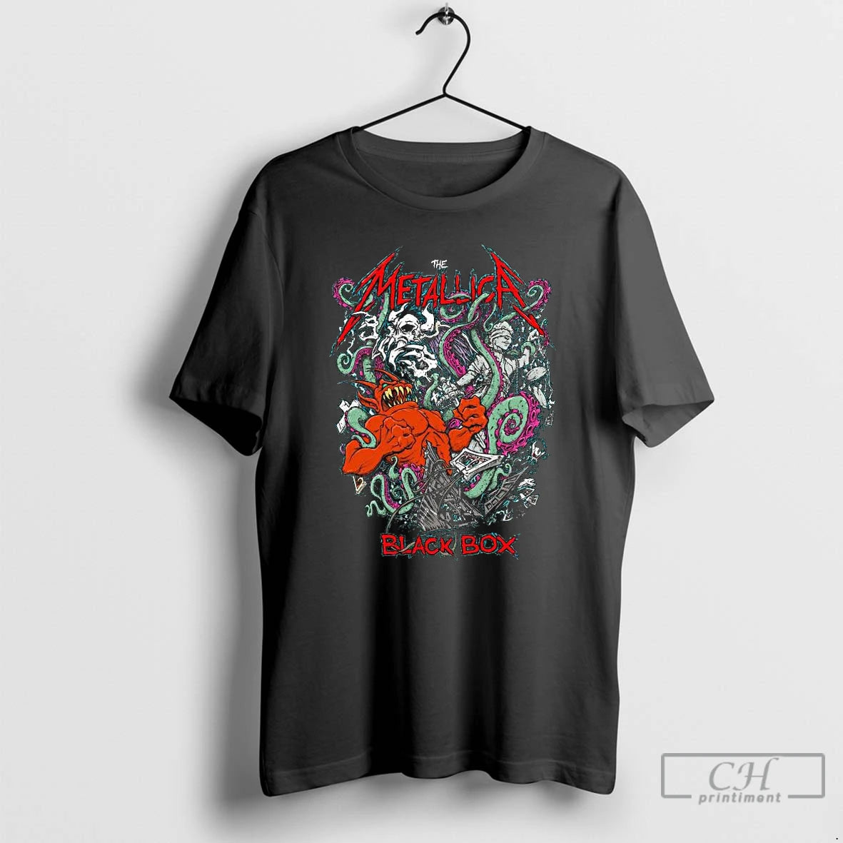 Premium The Metallica Black Box Eruption T-Shirts, Hoodie, Sweatshirt | PopFlextees.com