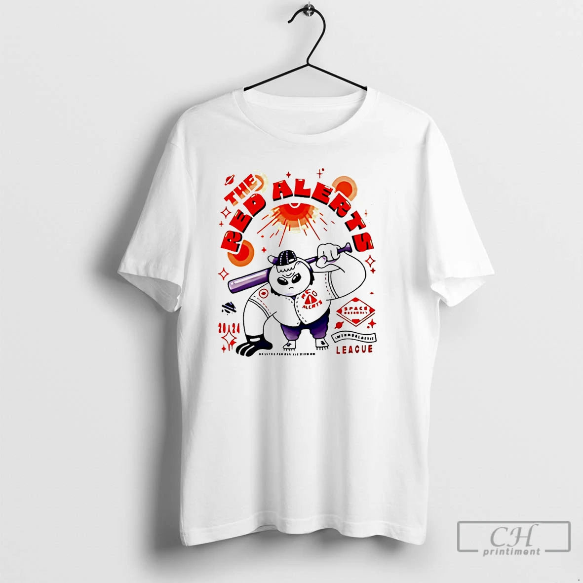 Premium The Red Alerts Baseball T-Shirts, Hoodie, Sweatshirt | PopFlextees.com