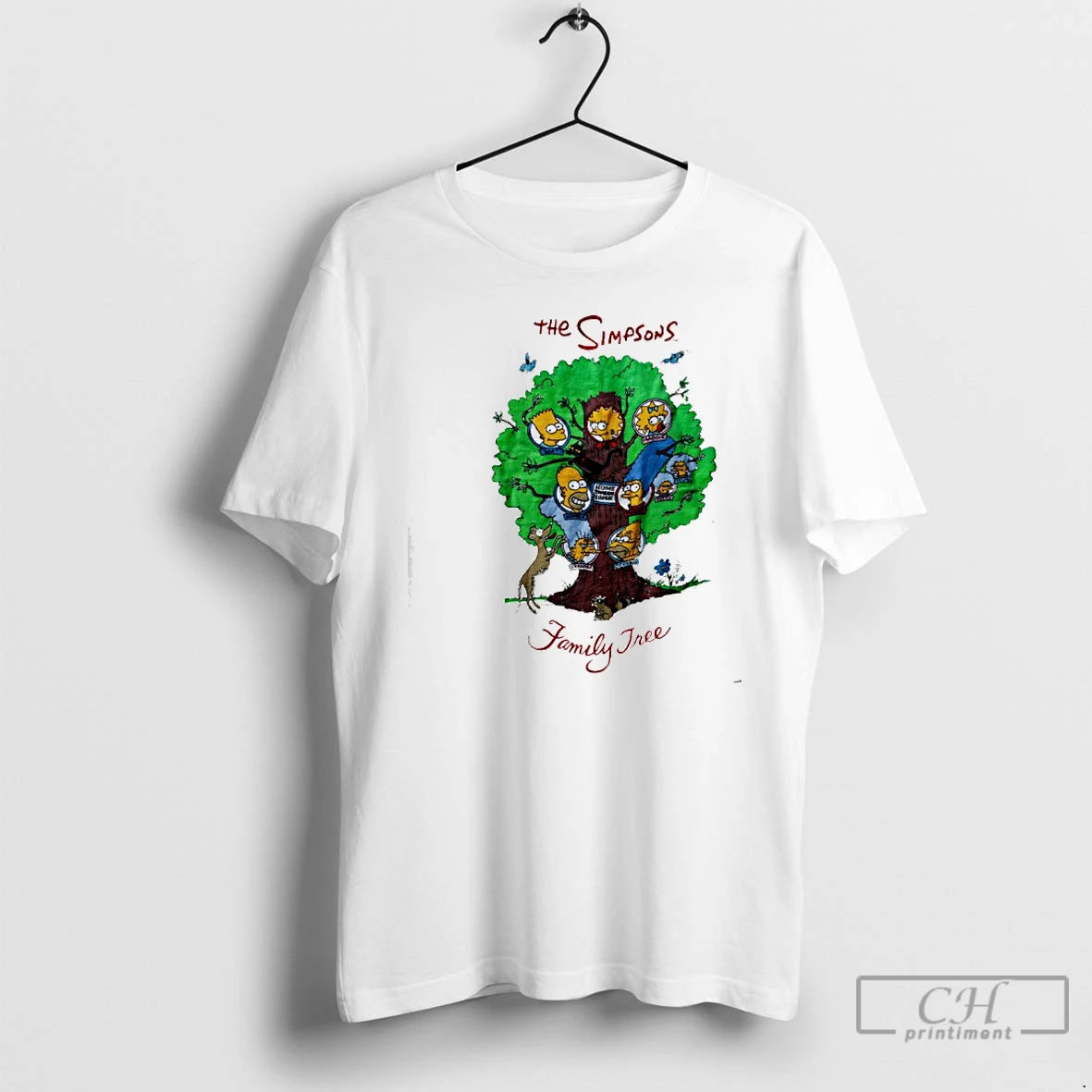 Premium The Simpsons Family Tree T-Shirts, Hoodie, Sweatshirt | PopFlextees.com