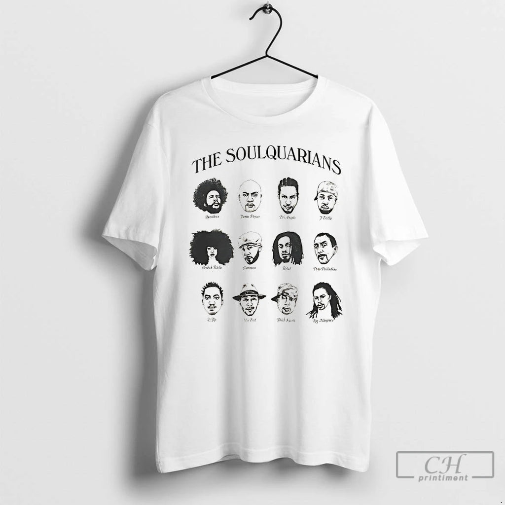 Premium The Soulquarians Face T-Shirts, Hoodie, Sweatshirt | PopFlextees.com
