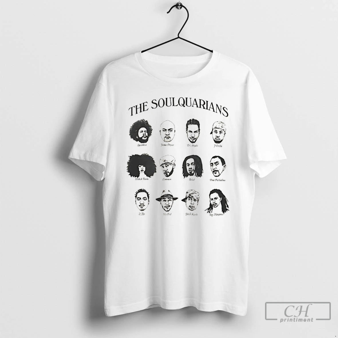 Premium The Soulquarians Face T-Shirts, Hoodie, Sweatshirt | PopFlextees.com