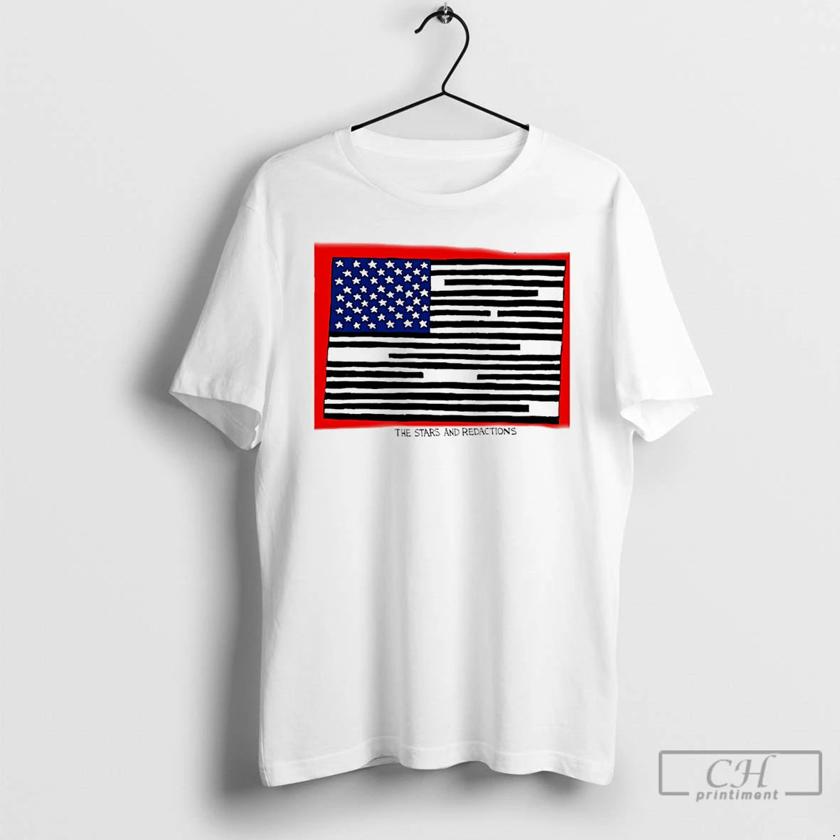 Premium The Stars And Redactions Usa Flag T-Shirts, Hoodie, Sweatshirt | PopFlextees.com