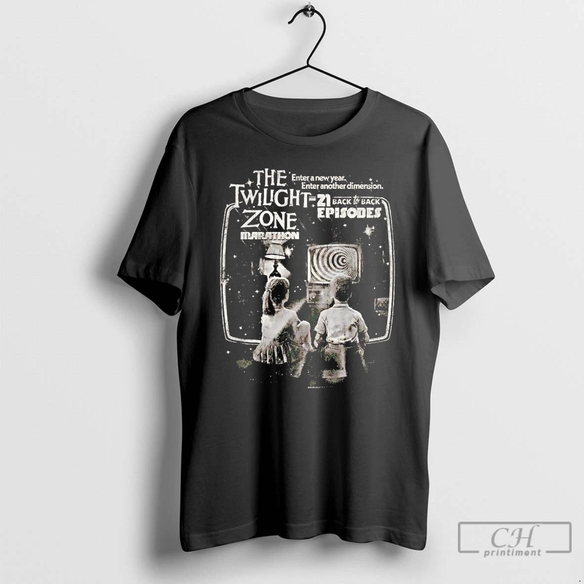 Premium The Twilight Zone Marathon Enter A New Year T-Shirts, Hoodie, Sweatshirt | PopFlextees.com