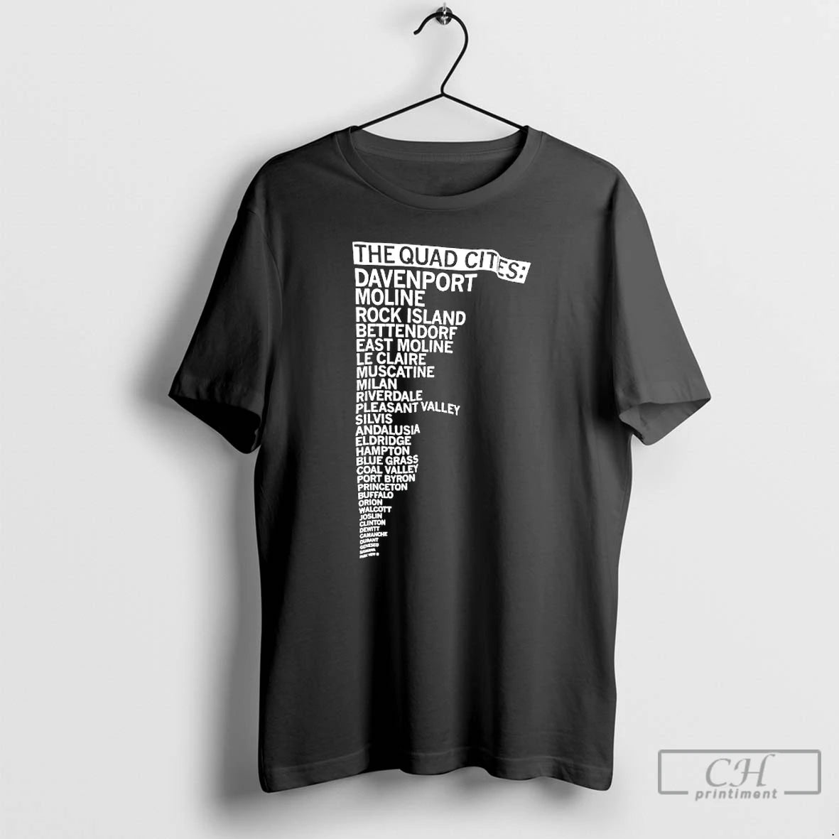 Premium The Quad Cities Davenport Moline Rock Island And Bettendorf T-Shirts, Hoodie, Sweatshirt | PopFlextees.com