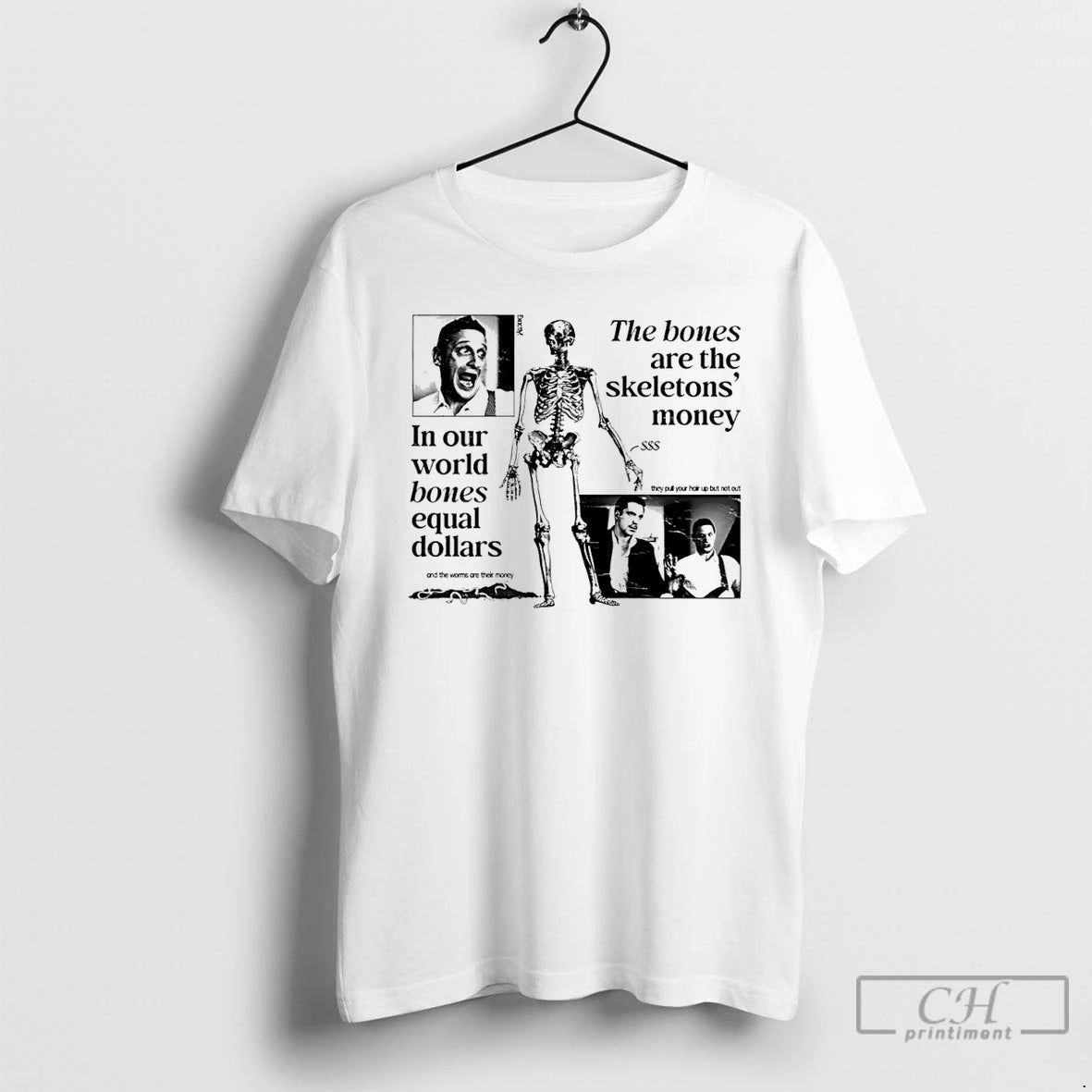 Premium The Worms Are Their Money In Our World Bones Equal Dollars T Shirts Sweater Hoodie, Sweatshirt | PopFlextees.com