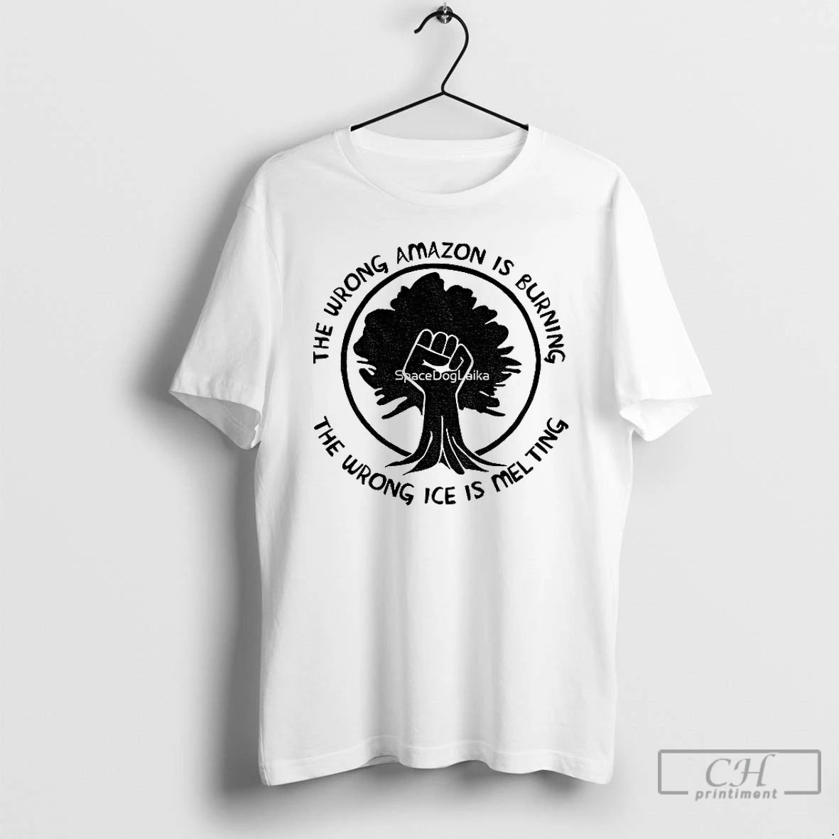 Premium The Wrong Amazon Is Burning The Wrong Ice Is Melting T-Shirts, Hoodie, Sweatshirt | PopFlextees.com