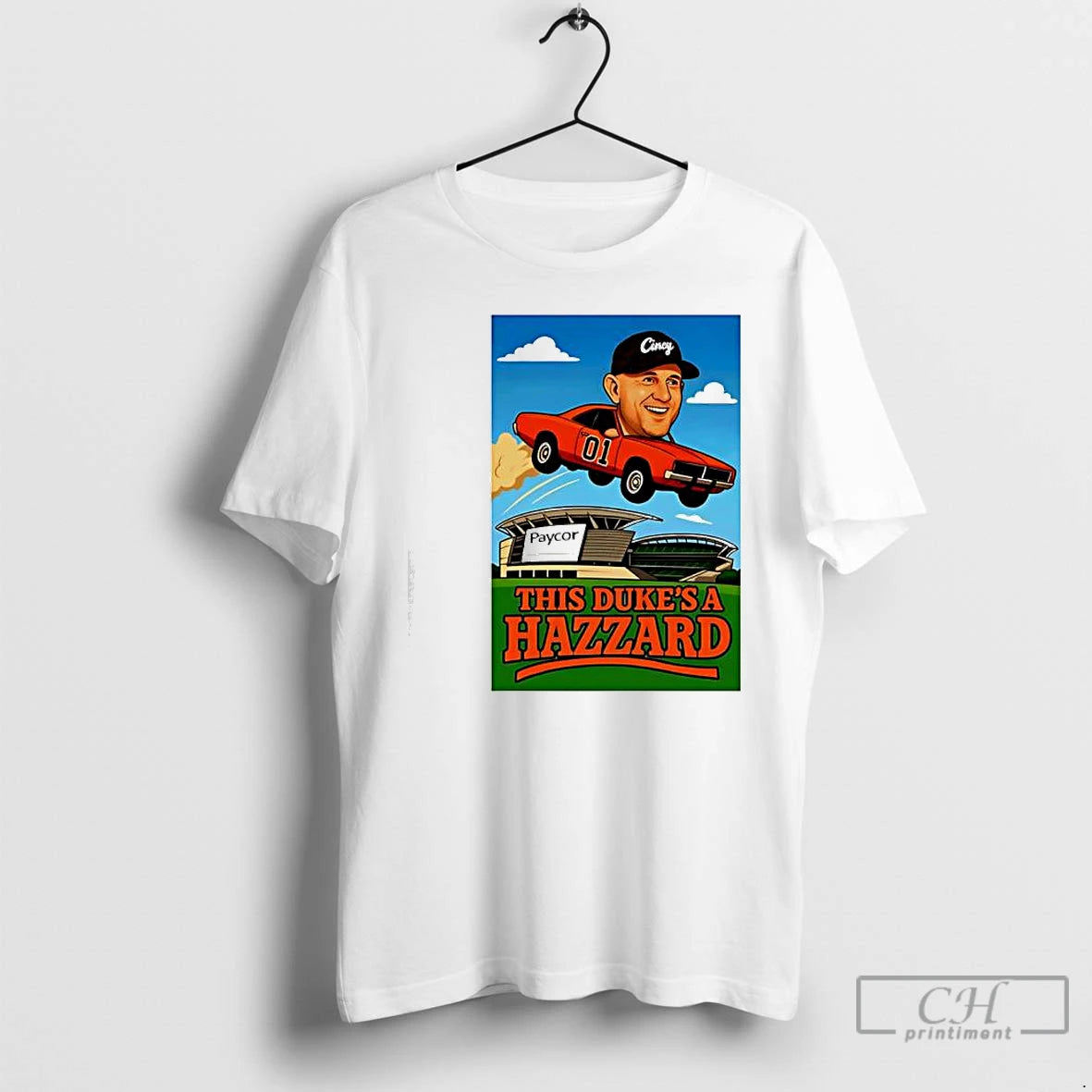 Premium This Dukes Of Hazzard Cincy General Lee Car Graphic T-Shirts, Hoodie, Sweatshirt | PopFlextees.com
