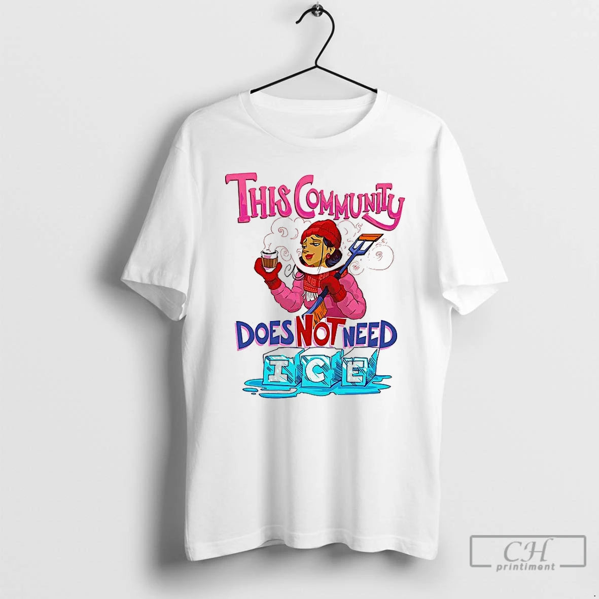 Premium This Community Does Not Need Ice T-Shirts, Hoodie, Sweatshirt | PopFlextees.com