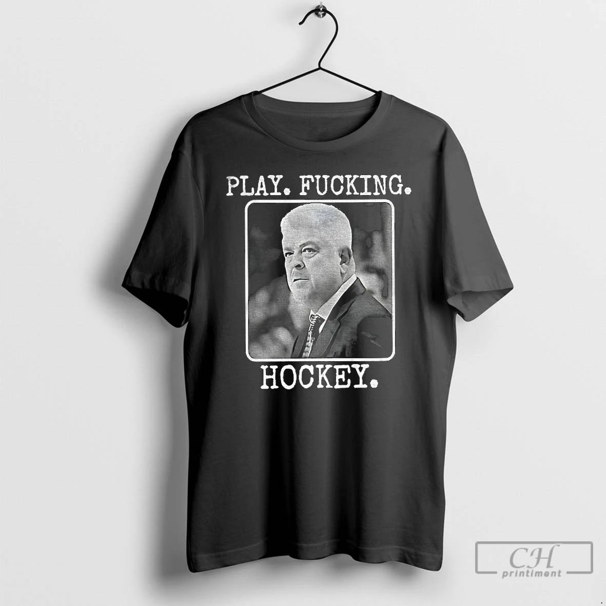 Premium Todd Mclellan Coach Detroit Red Wings Play Fucking Hockey T-Shirts, Hoodie, Sweatshirt | PopFlextees.com