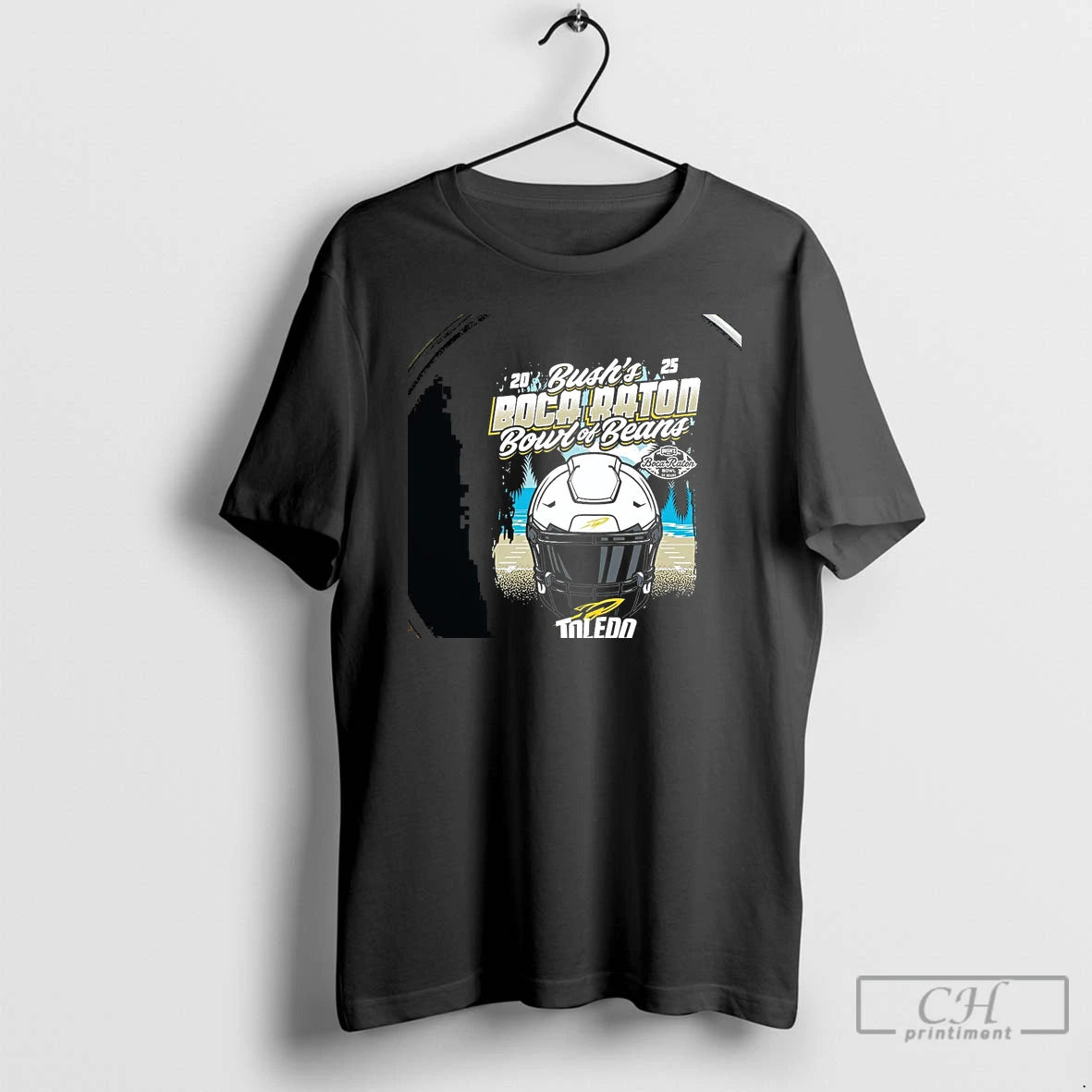 Premium Toledo Rockets 2025 Boca Raton Bowl Helmet Chriast T-Shirts, Hoodie, Sweatshirt | PopFlextees.com